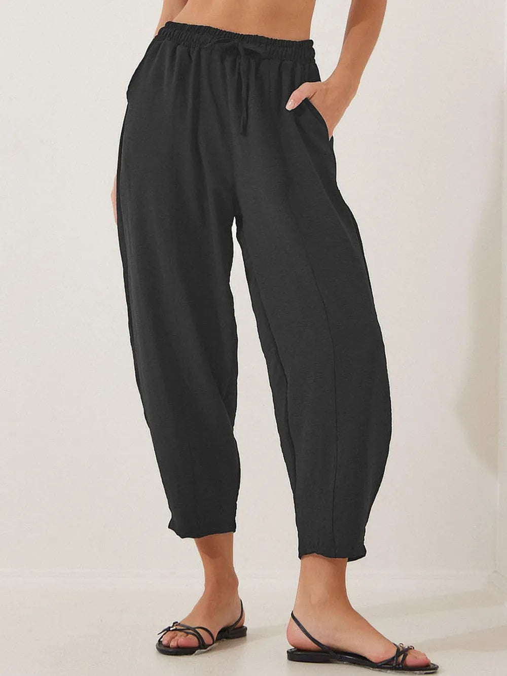 Comfortable plus size jogger pants