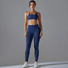 Yoga Suit for Women Yoga Set Sexy Sport Suit Hip Lifting Sports Fitness Bras and Leggings Set Sports Suits Breathable Set - HULAA
