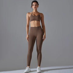 Yoga Suit for Women Yoga Set Sexy Sport Suit Hip Lifting Sports Fitness Bras and Leggings Set Sports Suits Breathable Set - HULAA