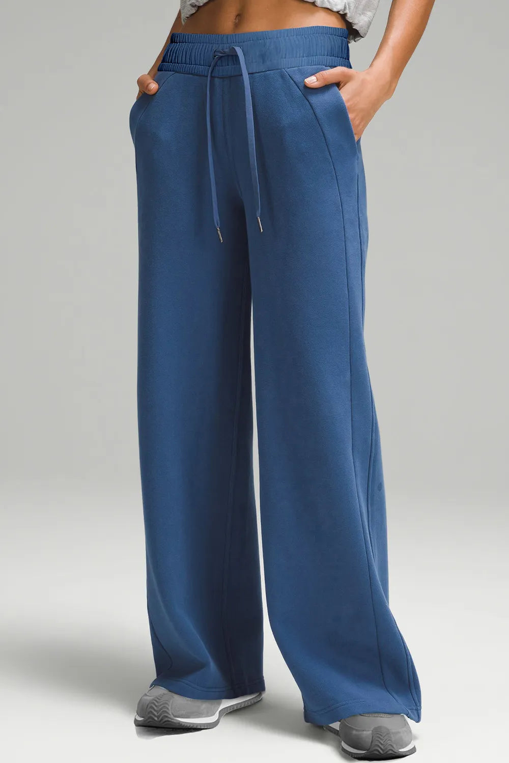 Women Elastic Waist Pants