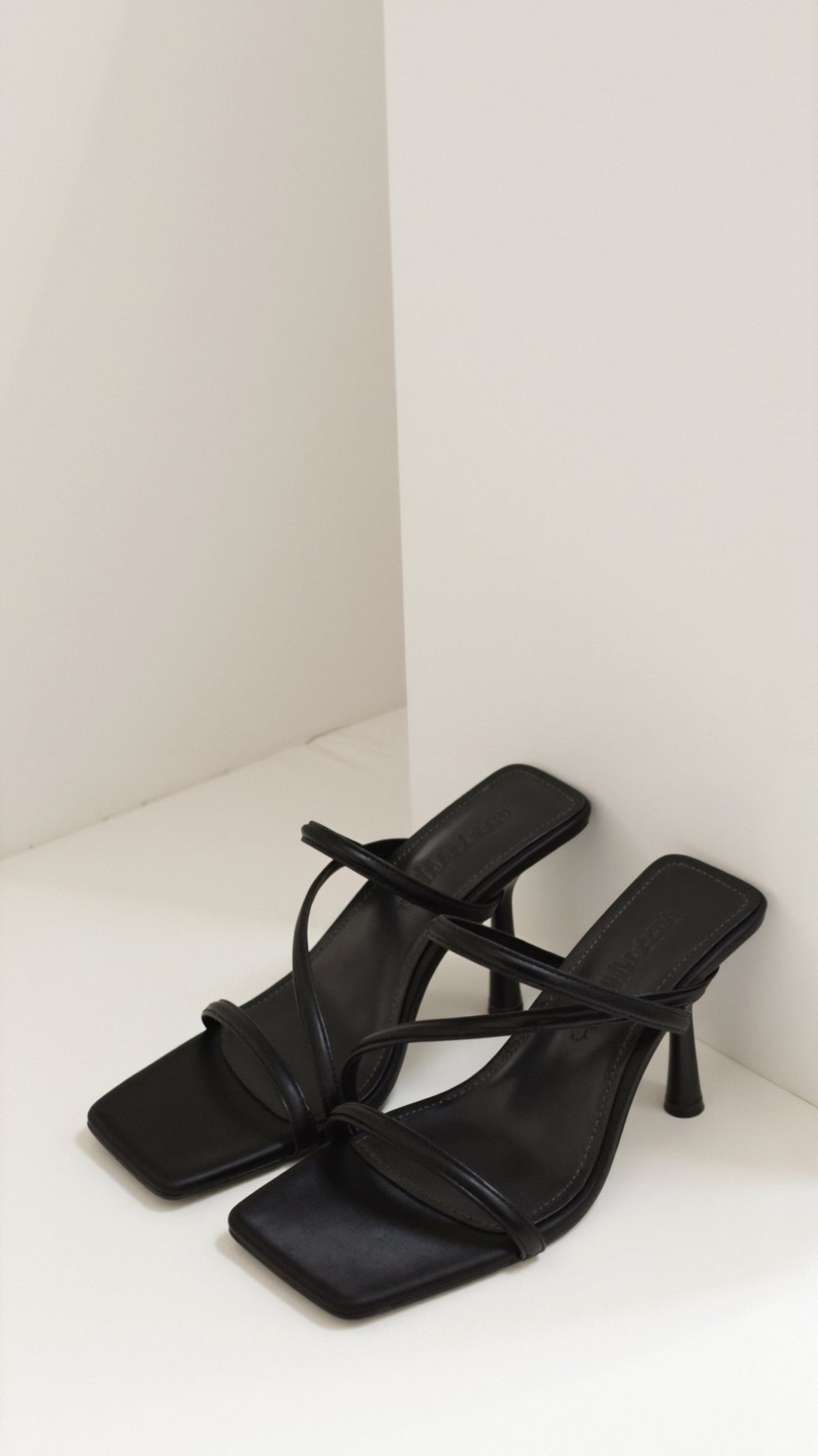 Amanda Strap Heeled Mules – Minimal Chic Sandals